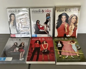 RIZZOLI & ISLES DVD Series 1-6 Season 1-6 Region 1, 4 1,2,3,4,5 & 6 - Picture 1 of 24