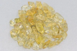 10 g (48,50 € */ 100 g) Citrin Edelstein Splitter gebohrt für Schmuck Herstellun - Bild 1 von 1