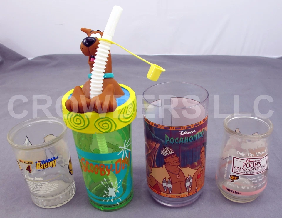 Colección Copa Niños Pocahontas, Winnie the Pooh, Scooby Doo, Kodak Bama Racing  Foto 1 de 2