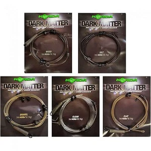 Korda Safe Zone Dark Matter 1m Leader Heli Chod Leaders 30lb Test All Colours - Picture 1 of 3