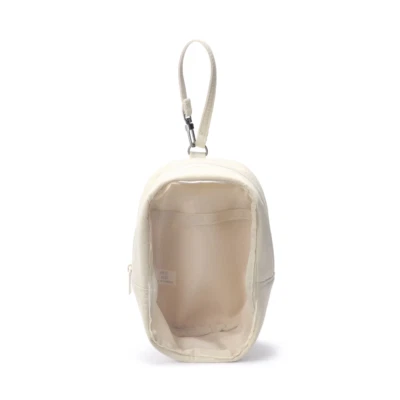 MUJI Hangable collection pouch Width 110 x Height 160 x Depth 70 mm Ivory Japan