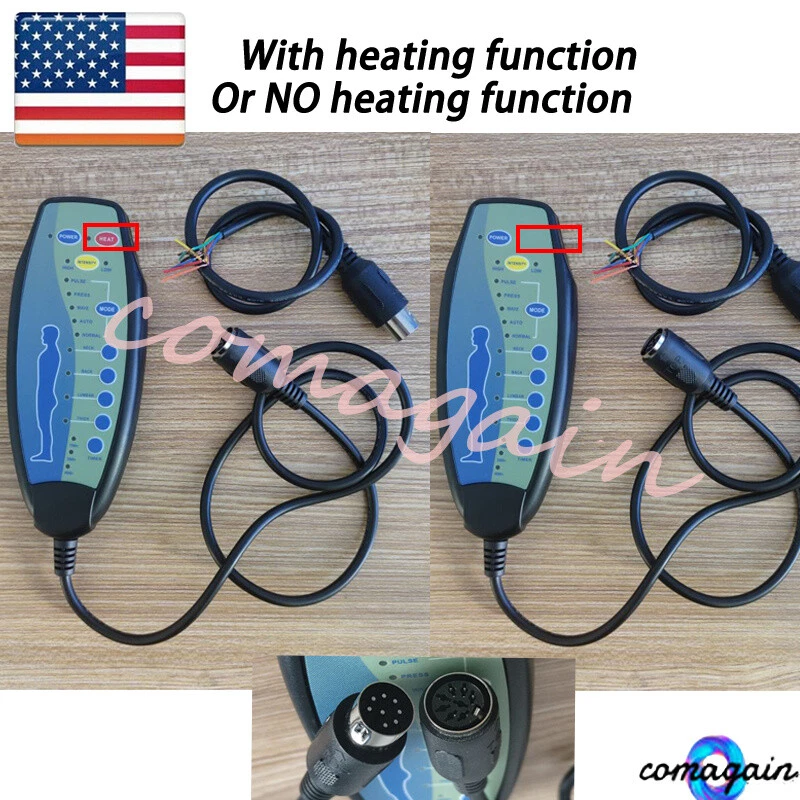 Remote Replace For Massage Power Lift Recliner Chair 8 Female Pin Hand Control