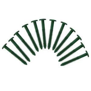 Fensterläden Panel Peg Loks 3" Spikes Lock Verschlüsse Waldgrün 12er Pack - Bild 1 von 5