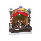 Christmas Village Tabletop Circus - Pre-lit Winter Snow Village - Perfect Add...