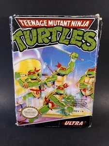 Teenage Mutant Ninja Turtles NES Nintendo Authentic Original Box Only 1989 - Picture 1 of 9