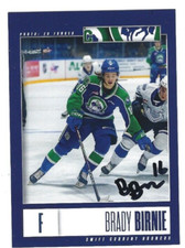 2022-23 Swift Current Broncos (WHL) Brady Birnie (autograph)