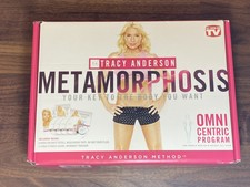 Tracy Anderson Metamorphosis Omnicentric Program 4 DVD Set Guide Tracker
