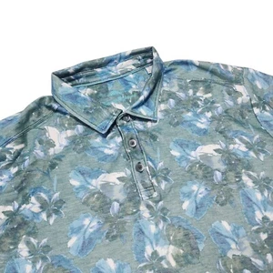 Tommy Bahama Poloshirt Blumen Tropical Print Freizeit Oberteil XXL - Bild 1 von 8