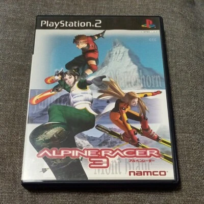 USED Alpine Racer 3 PS2 Sony Playstation2 JAPAN - Image 1 of 3