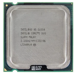 Intel Core 2 Duo E6550 Socket 775 2.33GHZ SLA9X - Picture 1 of 2