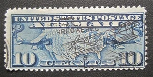 1926 US Airmail C7 with SON Spanish Foreign Correo Aereo Biplane Fancy Cancel - Picture 1 of 2