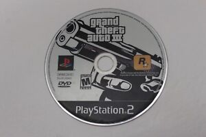 Grand Theft Auto III GTA 3 (PS2, 2003) Disc Only
