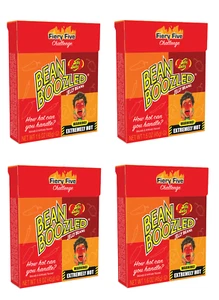 4 packs of Jelly Belly Bean Boozled Fiery Five, 1.6oz. Flip Top Candy Habanero - Picture 1 of 1