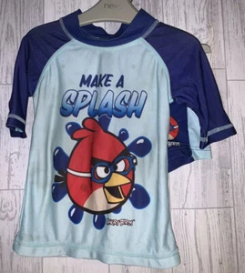 Chłopcy wiek 18-24 miesiące - Next Angry Birds Kąpielski kombinezon UV Top / Szorty - Zdjęcie 1 z 4