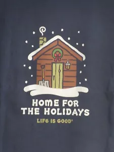 MAGLIETTA L/S CRUSHER L/S LIFE IS GOOD UOMO NUOVA CON ETICHETTE - "HOLIDAY CABIN"..OTTIMO REGALO (XL) - Foto 1 di 5