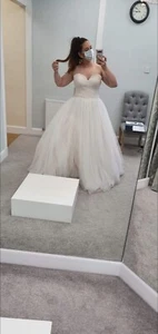 Stella York Wedding Dress Size 16 - Picture 1 of 4
