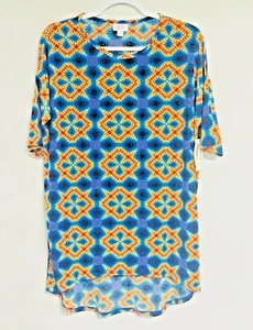 Lula Roe Irma Womens XS Top shirt Comfortable Colorful Pullovers - Picture 1 of 6