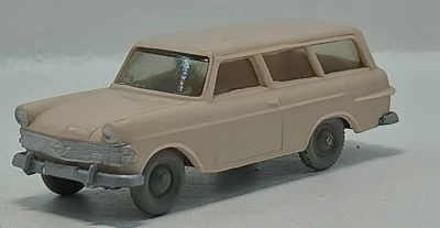 Wiking 1:87 - Opel Rekord P2 Caravan - rotelfenbein  - CS 342/1A - Bild 1 von 4