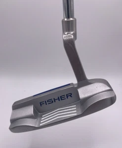 LEFT FISHER Golf The Edge Series ES3 Shaft 33 inch PUTTER with Cover 33L - Picture 1 of 11