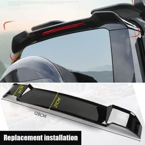 Replace ABS Glossy Spoiler Rear Wing fits for 2020-2024 LR Defender 110 90 130 - Picture 1 of 10