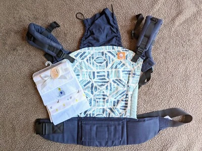 Tula Baby Carrier Standard and blue receiving blankets set - Image 1 of 3