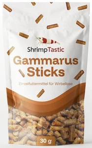 ST Gammarus-Sticks (30g) Futter für Garnelen, Welse, Krebse, Schnecken - Bild 1 von 2