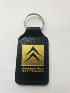 CITROEN C&T GARAGE CHESHIRE VINTAGE CAR RING KEY FOB CAR MERCHANDISE 1990S - Picture 1 of 2