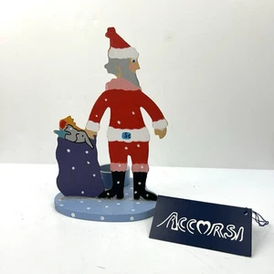 Rare Vintage William Accorsi Christmas Candle Holder Colonial Cape Cod Sculpture - Picture 1 of 10