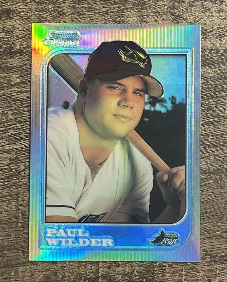 1997 Bowman Chrome Refractor #165 Paul Wilder RC - Image 1 of 1