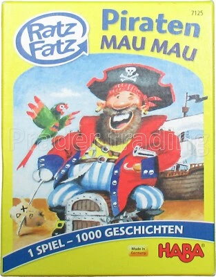 Ratz Fatz Piraten Mau Mau HABA 7125 -  sehr gut & vollständig - inkl. Rechnung - Bild 1 von 4