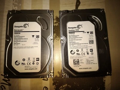 Lot de 2 Disques Durs Seagate (2 x 2To) 3.5" - Photo 1/4