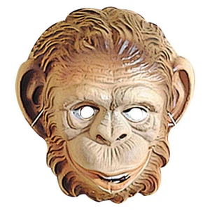 Kinder Affenmaske Affen Maske Kindermaske Affe Affemaske Tiermaske Äffchen - Bild 1 von 1