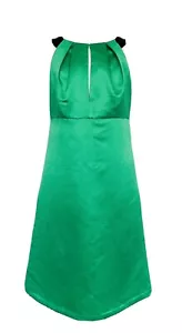 Alfred Sung D149 Duchess Dress GREEN - Picture 1 of 6