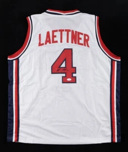Christian Laettner Signed Team USA Dream Team Jersey (JSA) 1992 Gold Medalists - Picture 1 of 7