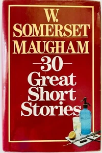 30 Great Short Stories W. Somerset Maugham Leatherette Hard Back Dust Cover 1984 - Picture 1 of 15