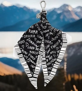 Brighton HELLO CITY SCARF Fob E16373 NWT Brighton Your Bag! - Picture 1 of 1
