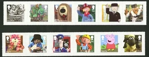 Great Britain 2014 Scott # 3253a-3259a Mint Never Hinged Strip Set - Bild 1 von 1