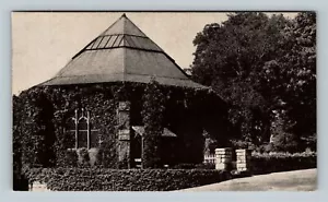 Kräuterhaus, Garten Kathedrale Mount Saint Alban, Washington DC Vintage Postkarte - Bild 1 von 2