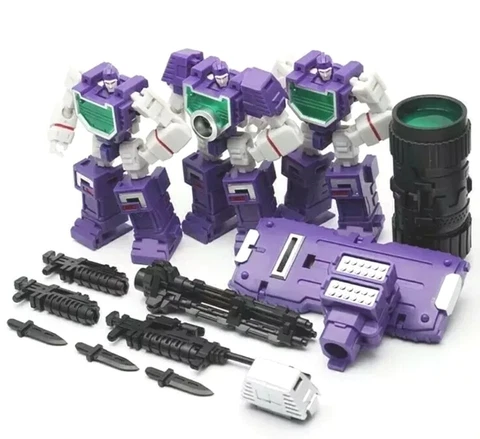 MechFans Toys MFT MF-36 Camera 3 Brothers Reflector Spyglass Transformers (US) Cover