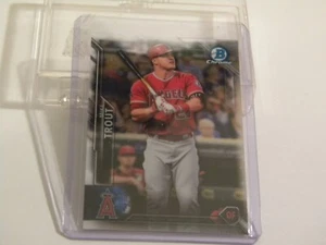 2016 BOWMAN CHROME LOS ANGELES ANGELS - MIKE TROUT #1 - Picture 1 of 4