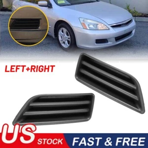 Set of 2 Fog Light Covers Left &Right Side For 2006-2007 Honda Accord Sedan USA - Picture 1 of 8
