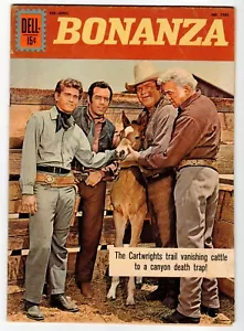 BONANZA #3 (cuatro colores #1283) - cómic vintage Dell 1962 en muy buen estado - Imagen 1 de 2