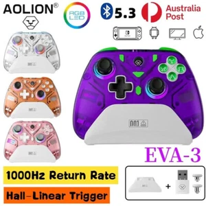 Aolion EVA Wireless Gaming Controller Gamepad Joystick RGB For Nintendo PC Phone - Picture 1 of 17