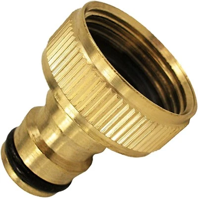 Wasserhahnanschluss 1" IG Messing Schnellkupplung Gartenschlauch System Gardena - Bild 1 von 2