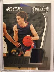 Pack to Plastic 2021 Chronicles Draft Picks Threads Base RC Josh Giddey 2 clr - Picture 1 of 2
