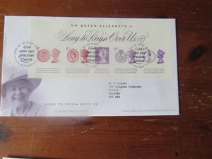 GB (5-1996) 2015 LUNGO DA REGNARE M/S FDC WINDSOR SP/MANO/TIMBRO - Foto 1 di 1
