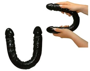 Riesiger Fake Penis Doppelpenetration Weicher Dildo Echt Vaginal Phallus Anal - Bild 1 von 5