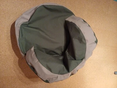 Sitzsack xxl grün/beige wie neu ca. 57 cm hoch 90breit - Bild 1 von 3