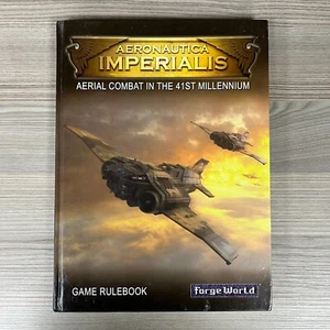 SIGNED AERONAUTICA IMPERIALIS GAME RULEBOOK FORGE WORLD WARHAMMER 40K 2006 BOOK - Picture 1 of 9