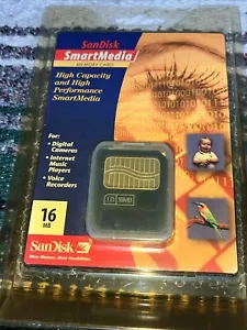 SanDisk 16 MB SmartMedia Memory Card (SDSM-16-490) 16 MB New Old Stock - Picture 1 of 6